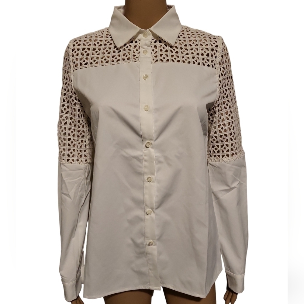 AMT Women's Button Up Blouse (Size S)